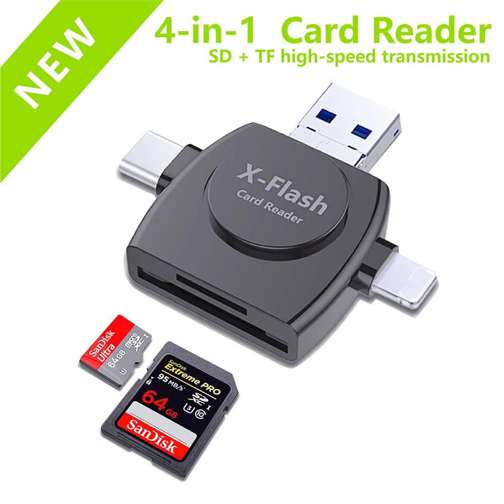 Vivolux | Der 4 In 1 Kartenleser