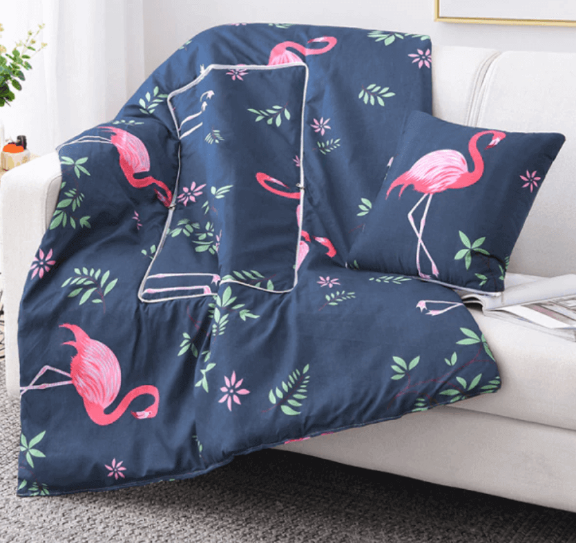 Vivolux | 2In1 Bunt Cartoon Kopfkissen Decke