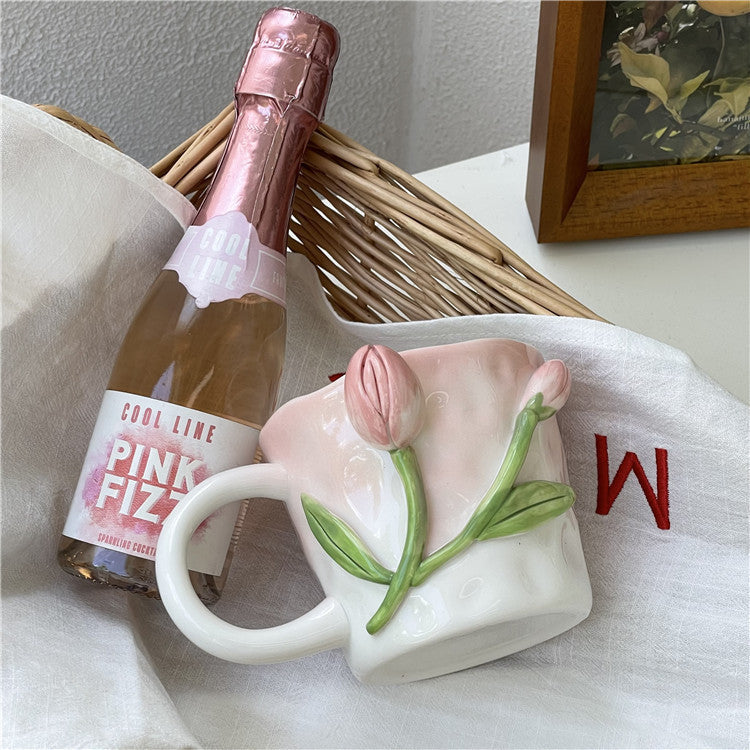 Vivolux | Frendorf 3D Floral Handbemalte Tasse