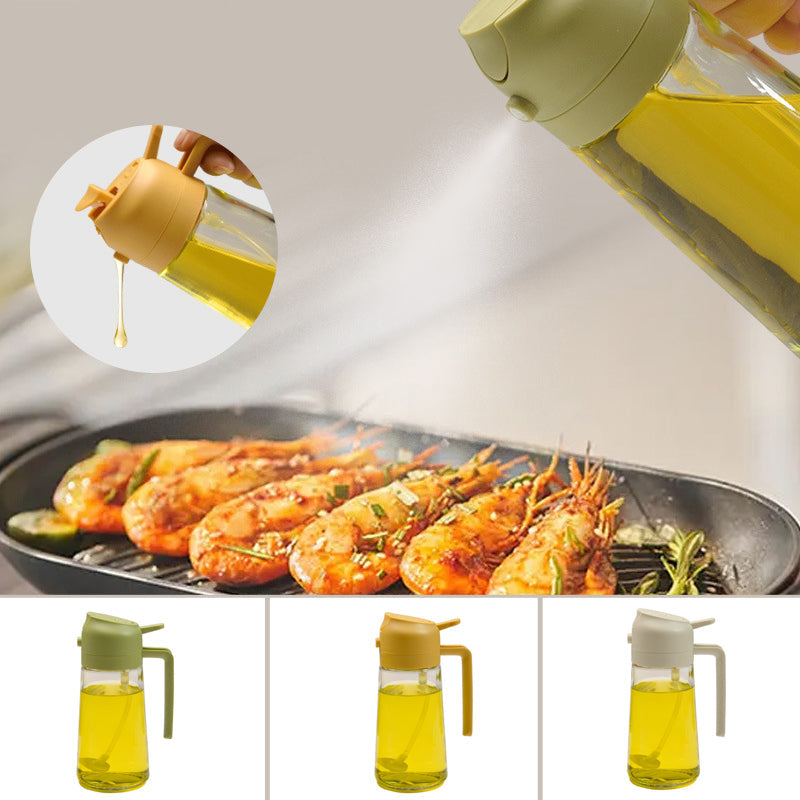 Vivolux | 2-in-1 Glas Öl Sprayer und Spender