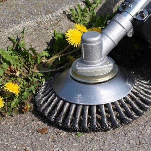 Vivolux | TurboTrimmer™️ Unkrautbürste & Trimmer aus Kohlenstoffstahl