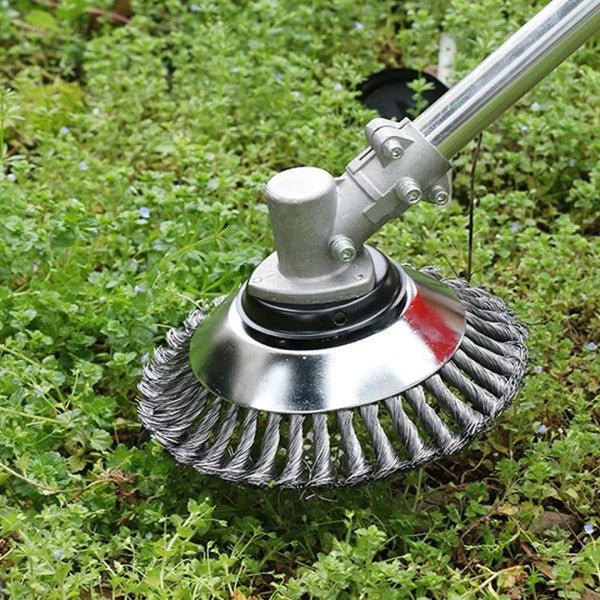 Vivolux | TurboTrimmer™️ Unkrautbürste & Trimmer aus Kohlenstoffstahl