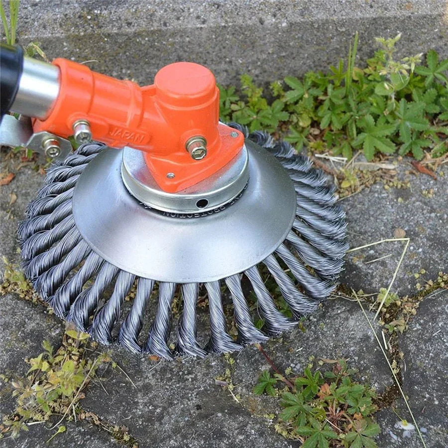 Vivolux | TurboTrimmer™️ Unkrautbürste & Trimmer aus Kohlenstoffstahl
