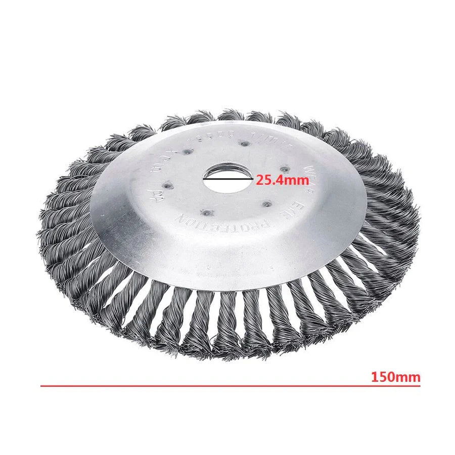 Vivolux | TurboTrimmer™️ Unkrautbürste & Trimmer aus Kohlenstoffstahl