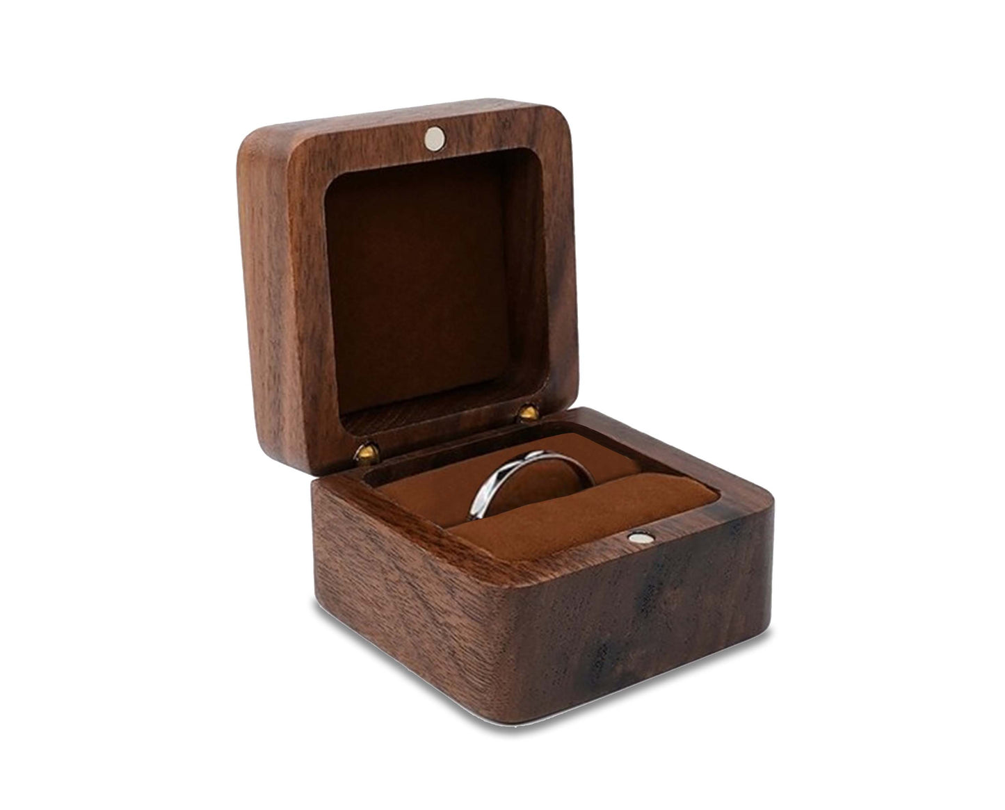 Vivolux | Holzboxen | Holz Schmuckkästchen, Trauring Kästchen, Ohrring Ringe
