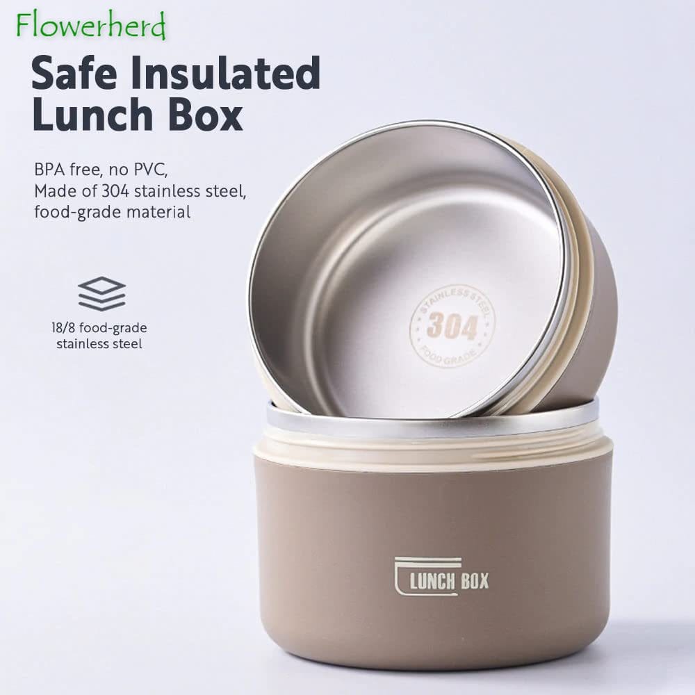 Vivolux | Thermoisolierte Lunchbox-Behälter aus Edelstahl
