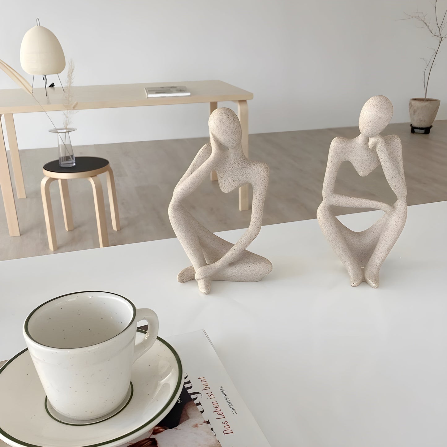 Vivolux | Abstract Thinker Skulptur Wohnkultur