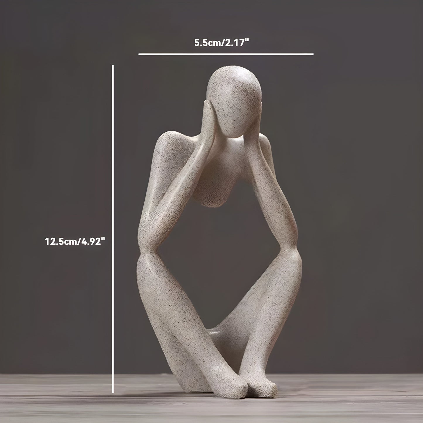 Vivolux | Abstract Thinker Skulptur Wohnkultur