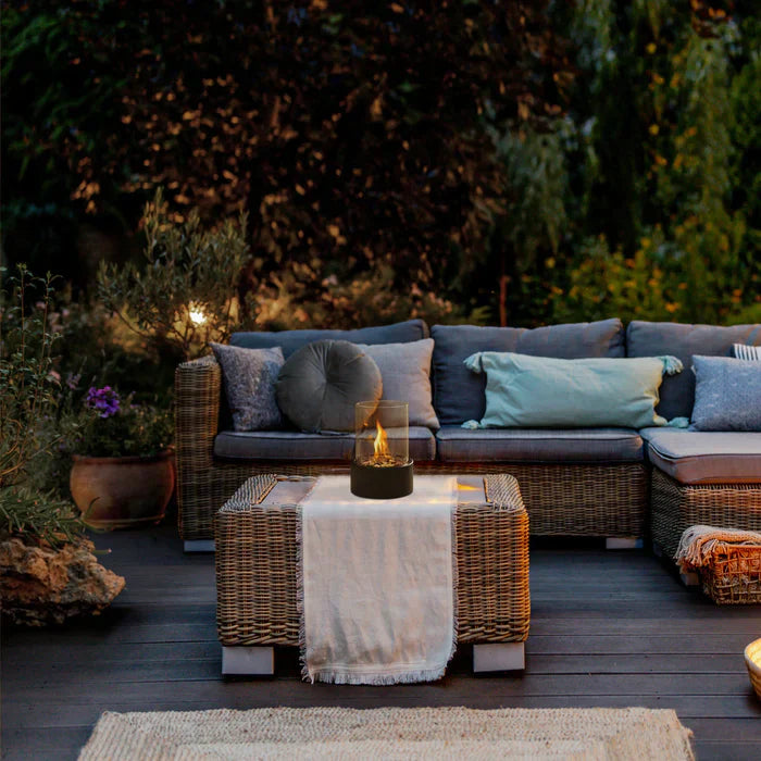 Vivolux | Trendige & Tragbare Tischfeuer Laterne - GlowLuxe