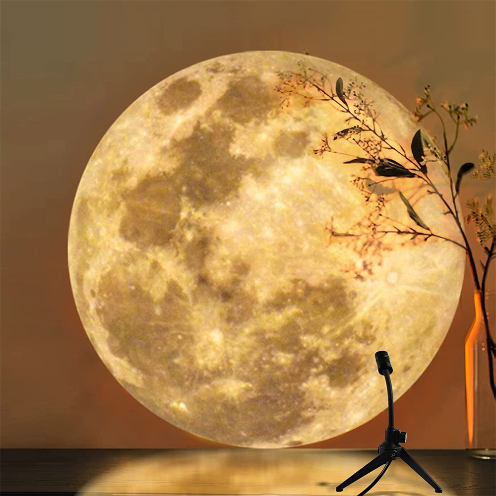 Vivolux | Renan - Groß einzigartiges Projektlicht (Erde und Mond)