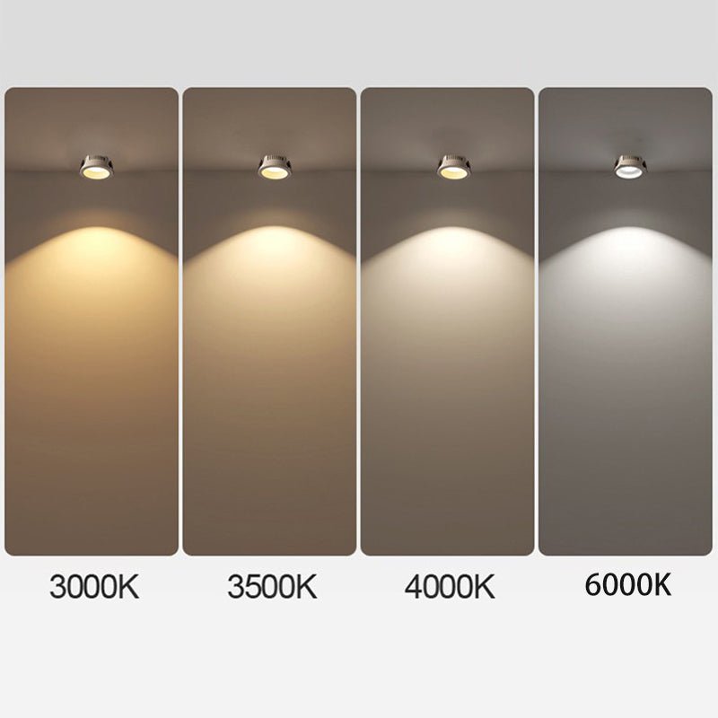 Vivolux | Origo Minimalistische LED Deckenleuchte - Verstellbarer Rund Einbaulampe