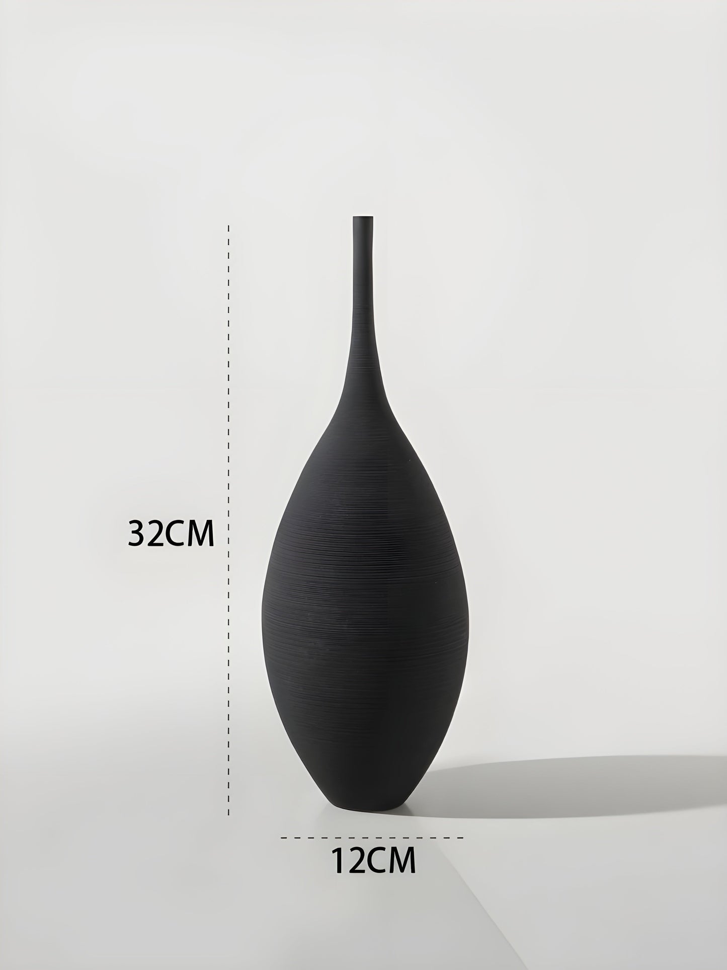 Vivolux | Minimalistische Handgefertigte Keramische Zen-Vase