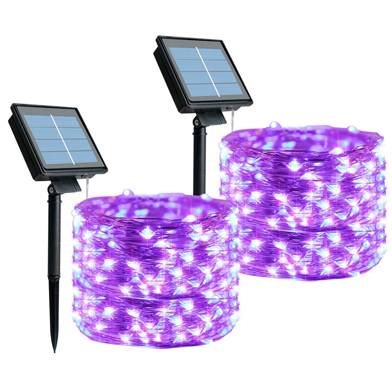 Vivolux | Solar-Lichterketten für den Außenbereich | Wasserdichte Solar-Gartenleuchten