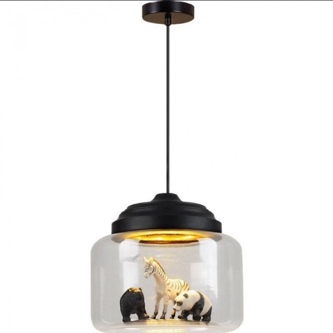 Vivolux | Kleiner Zoo | Hängelampe mit Glasschirm