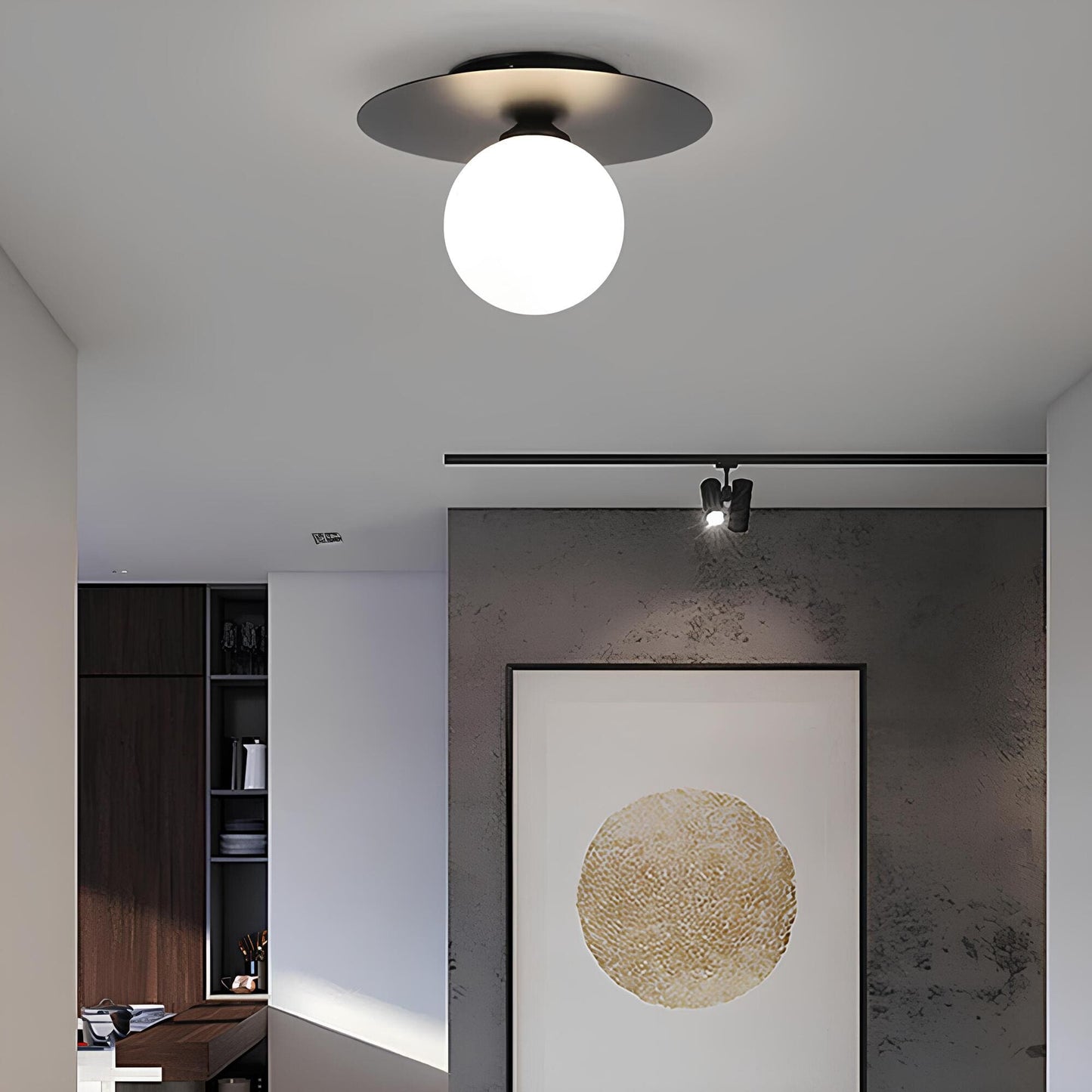 Vivolux | LumiNoble | Zeitlose Deckenleuchte mit goldenem LED-Kugeldesign