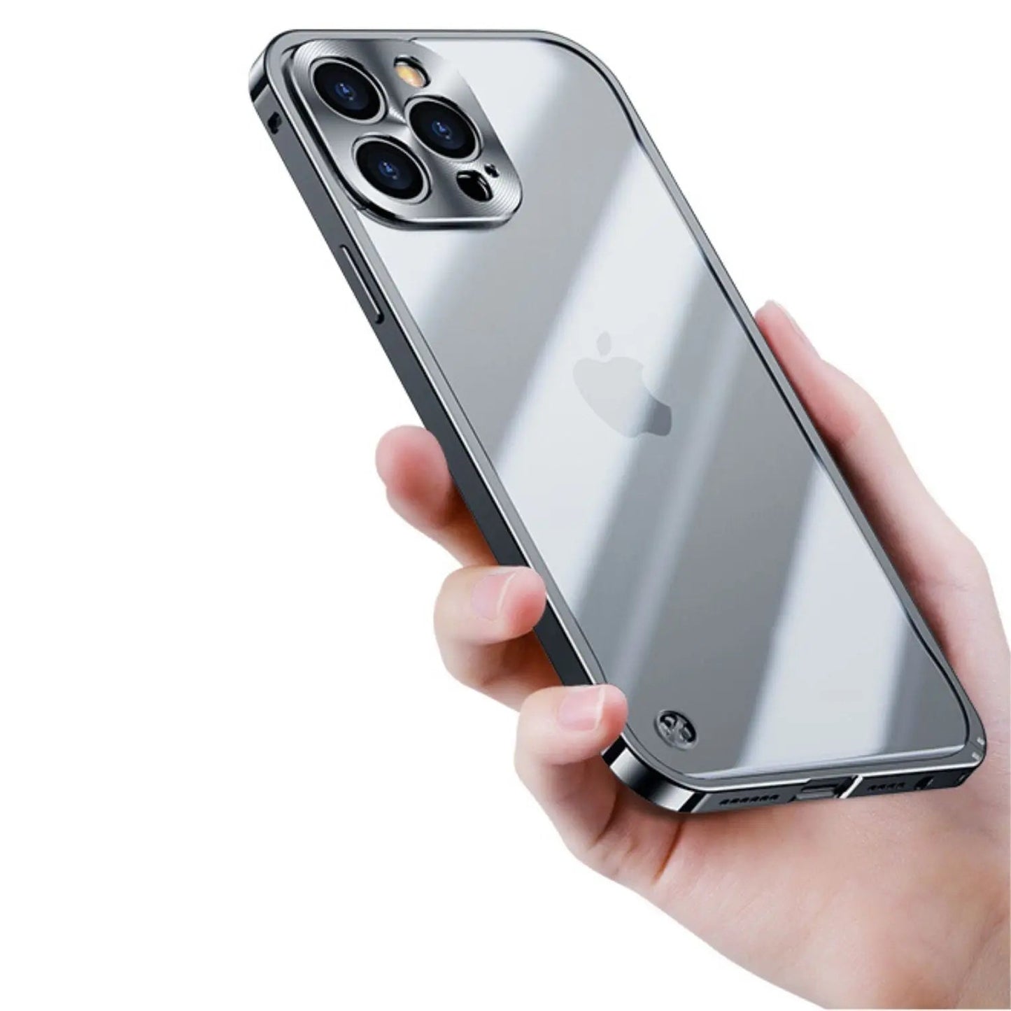 Vivolux | Metall Luxus MagSafe Hülle für iPhone Pro Max - Schlankes und Stilvolles Design mit Maximalem Schutz