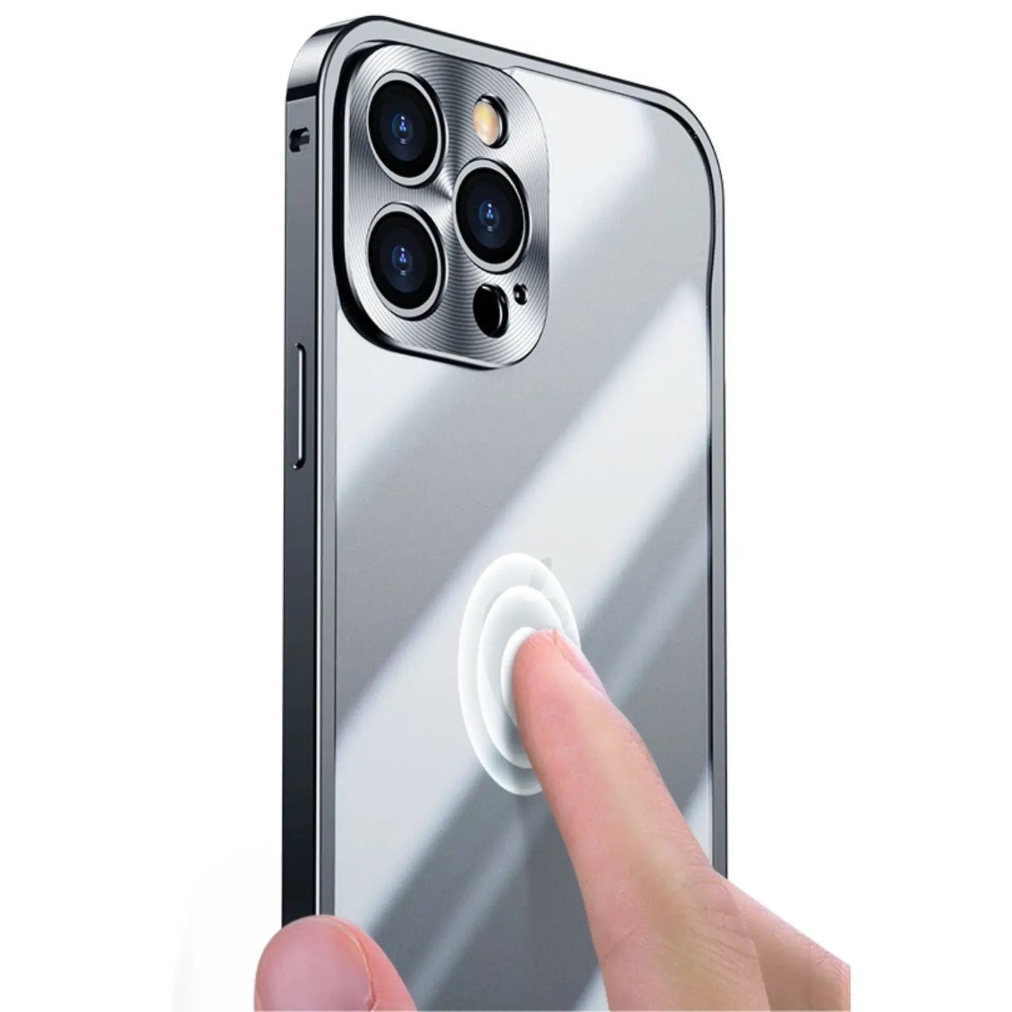 Vivolux | Metall Luxus MagSafe Hülle für iPhone Pro Max - Schlankes und Stilvolles Design mit Maximalem Schutz