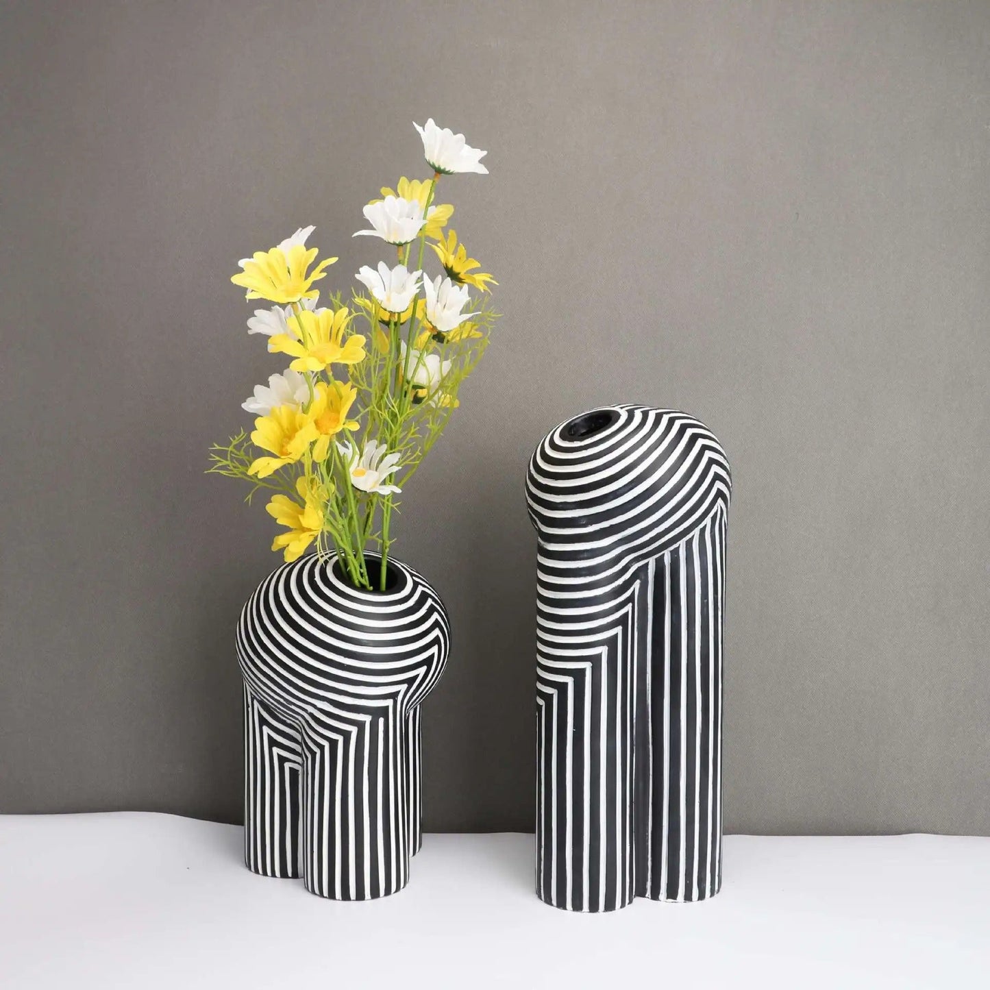 Vivolux | Vase mit abstrakter Geometrie