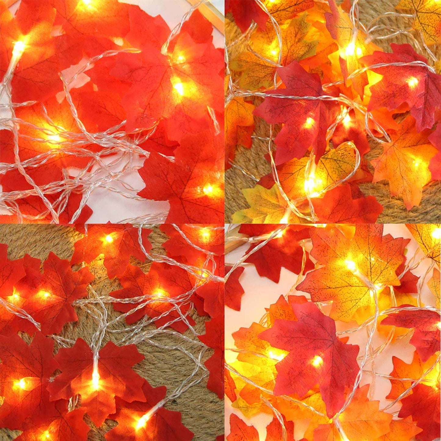 Vivolux | Ahornblätter Herbst Lichterketten