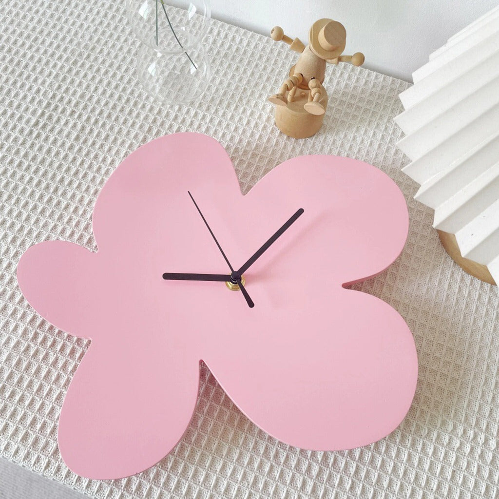 Vivolux | Blumen Blob Acryl Wanduhr