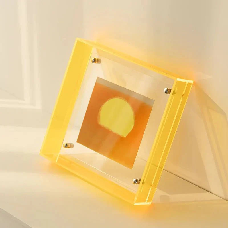 Vivolux | Neon Acryl Schwimmender Bilderrahmen
