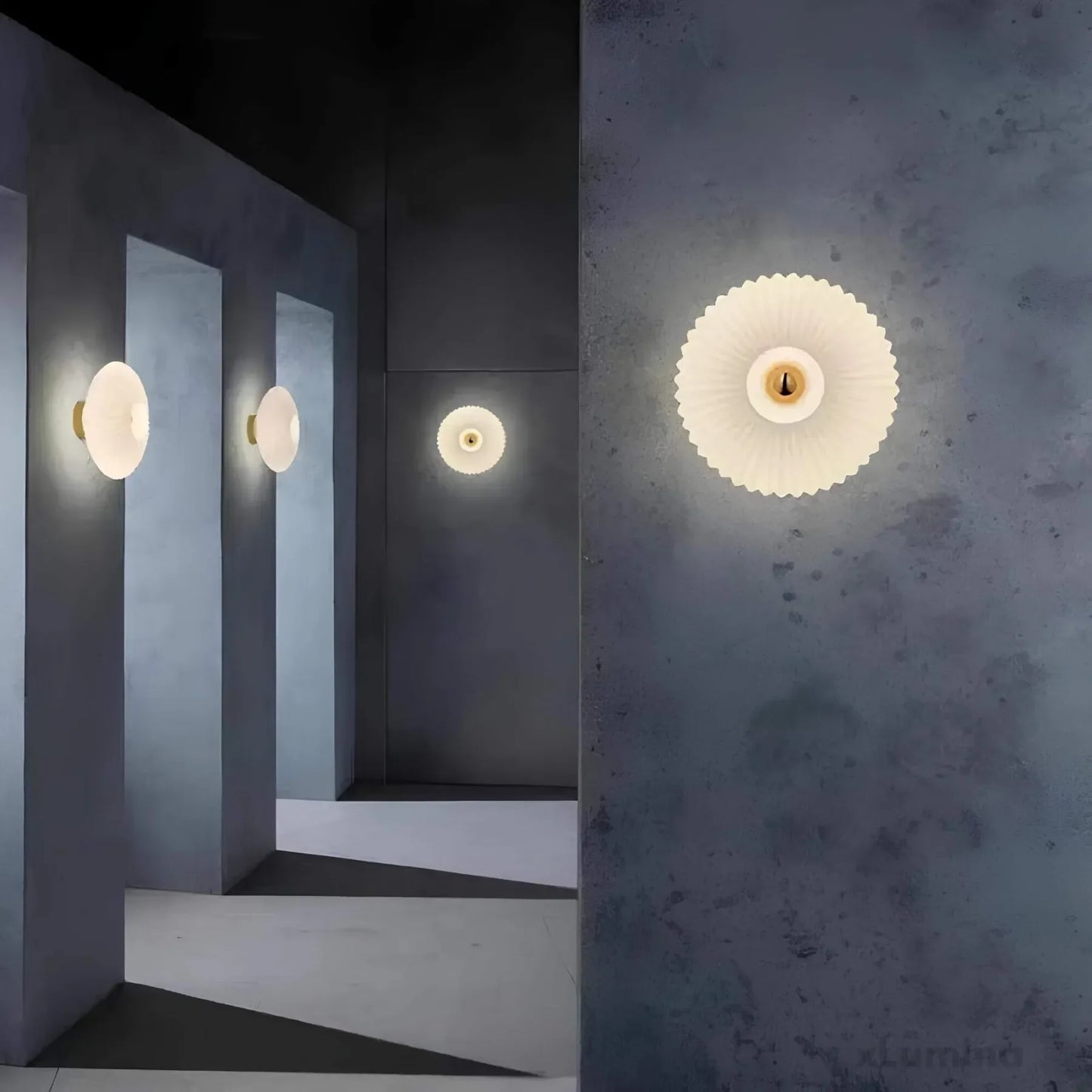Vivolux | – Glas mit welligem Licht wandleuchte