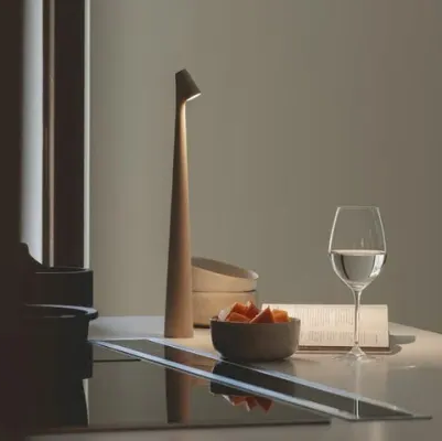 Vivolux | Nordisch minimalistisches Design Stimmungslicht | Kabellos | LED | Leselampe | Esslampe