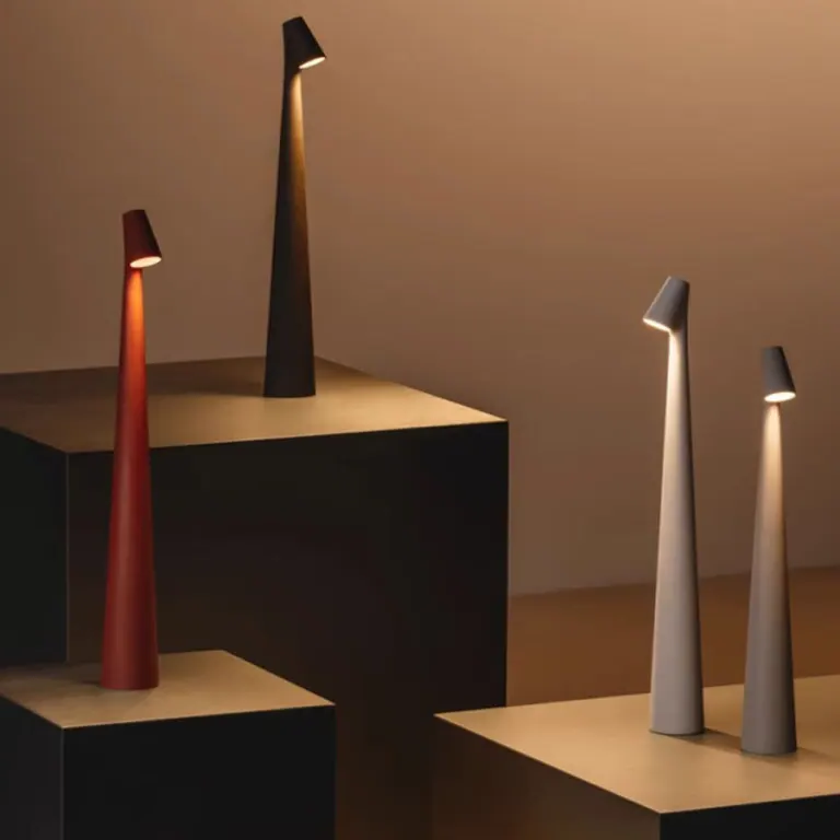 Vivolux | Nordisch minimalistisches Design Stimmungslicht | Kabellos | LED | Leselampe | Esslampe