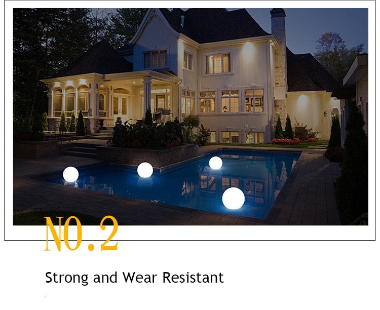 Vivolux | Wasserdichtes LED-Gartenkugellicht RGB