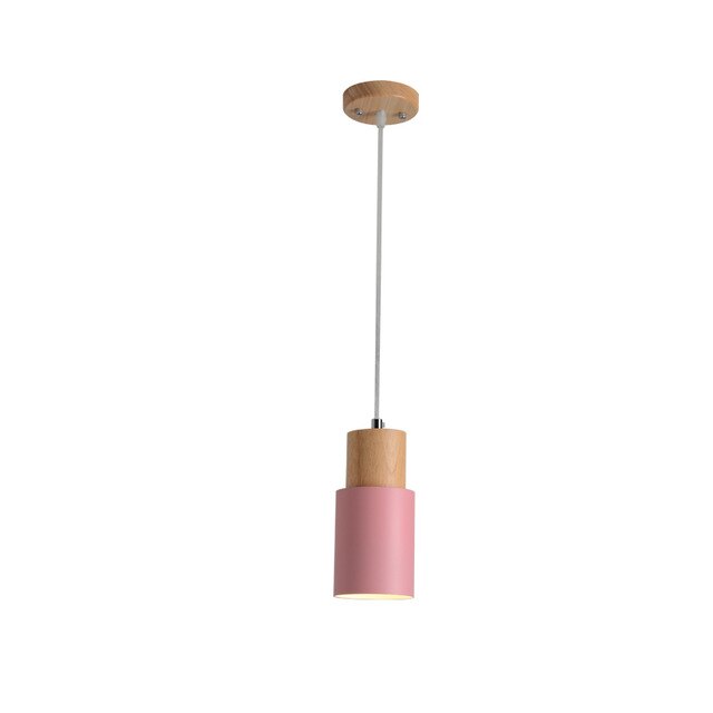 Vivolux | Designer Nordisch Holz Sockel Hängelampe