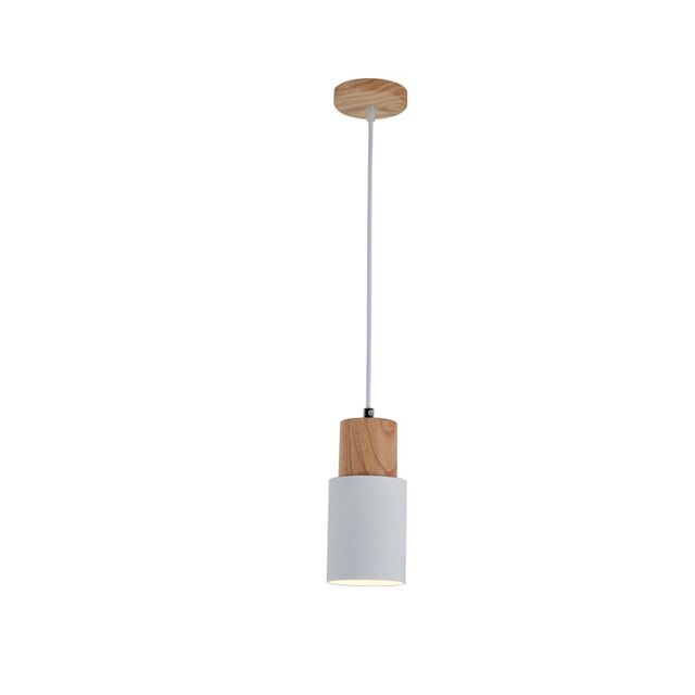 Vivolux | Designer Nordisch Holz Sockel Hängelampe
