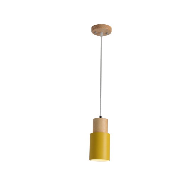 Vivolux | Designer Nordisch Holz Sockel Hängelampe