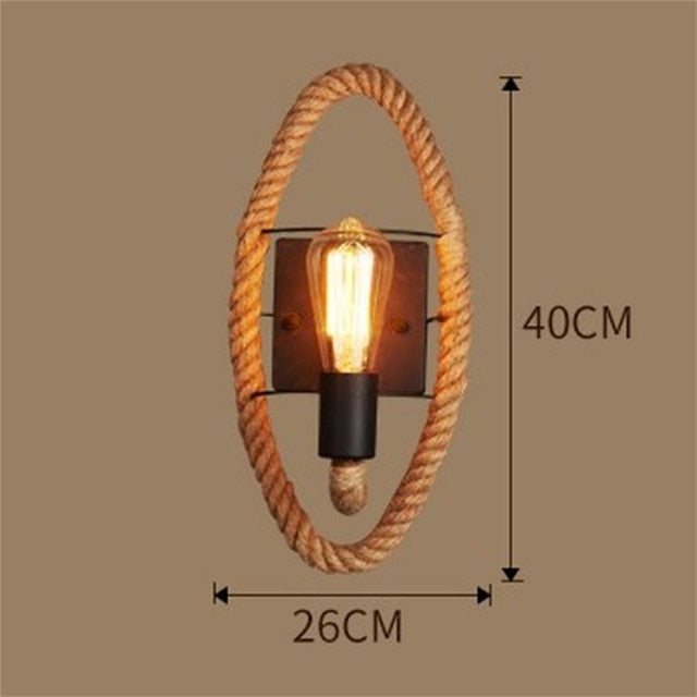 Vivolux | Vintage Rope Wandleuchte