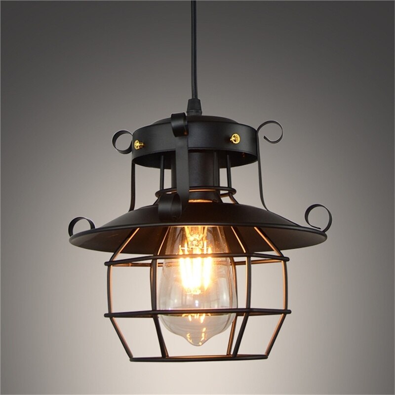 Vivolux | Antike industrielle Loft-Deckenlampe