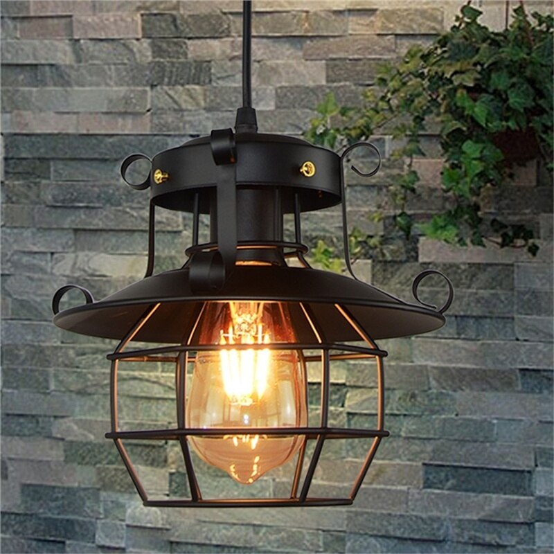 Vivolux | Antike industrielle Loft-Deckenlampe