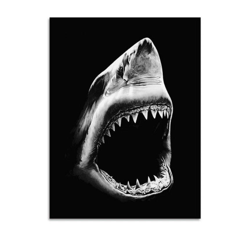 Vivolux | Natur Wildtiere Afrika Wildtiere Schwarz Weiß - Leinwand Wandkunst Malerei