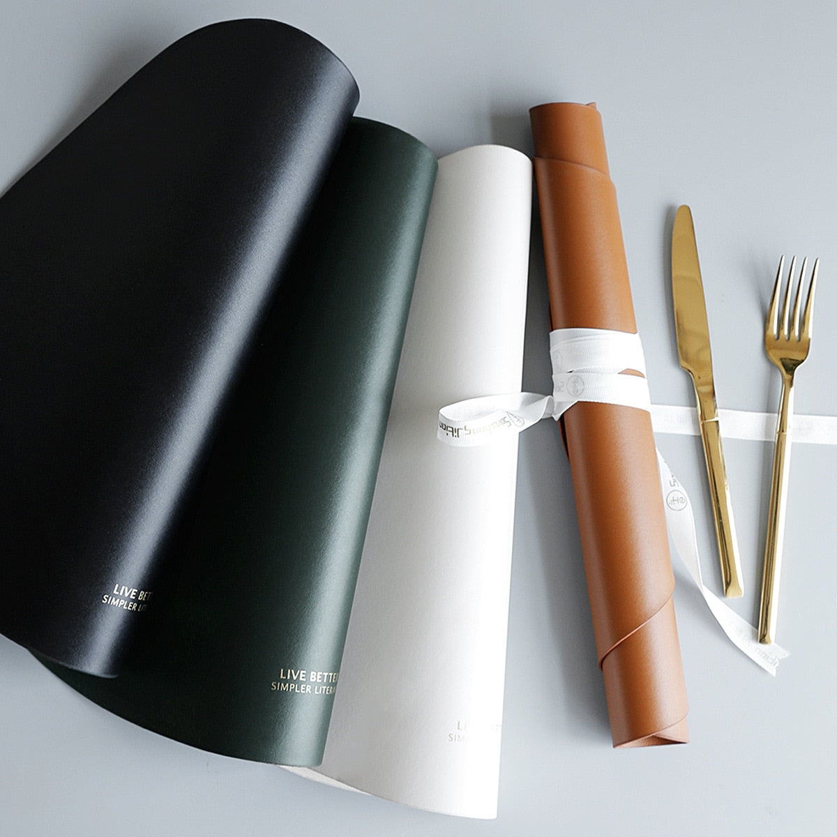 Vivolux | 4 Farben Dreieck Platzset Set