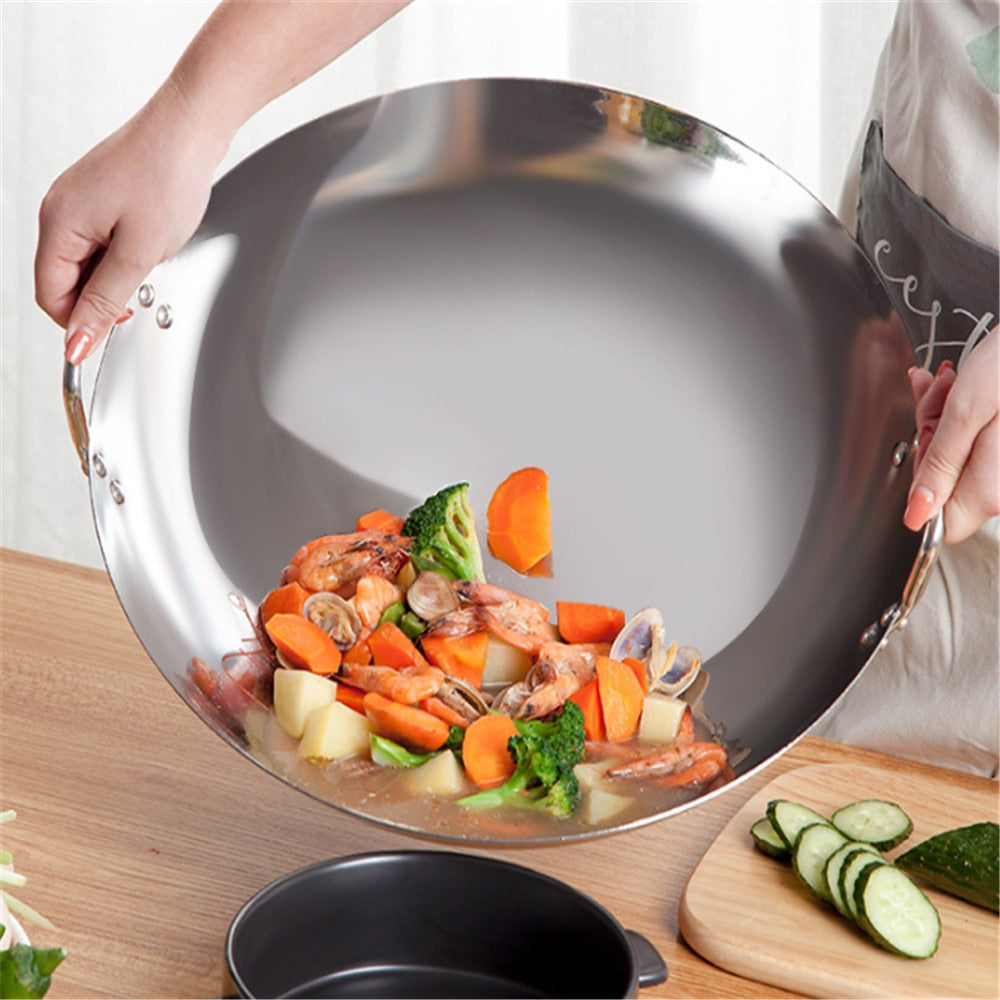 Vivolux | Edelstahl Wok Wellington (4 Größen)