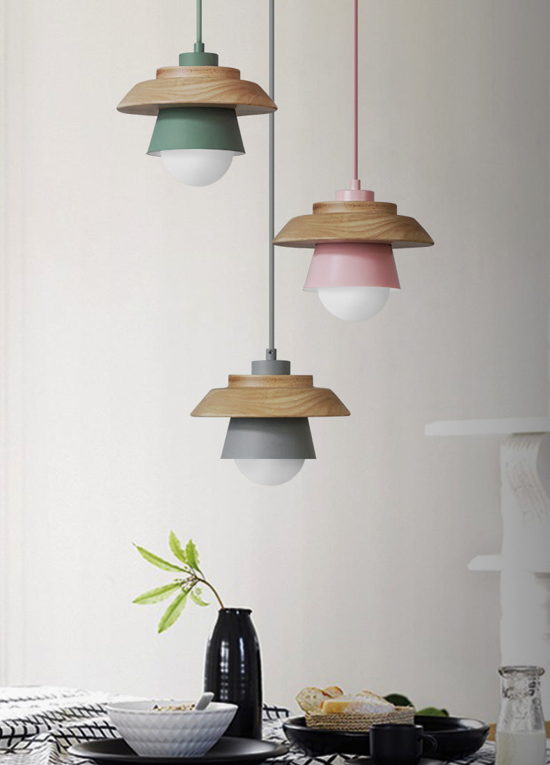 Vivolux | Moderne nordische Holz-Pendelleuchte