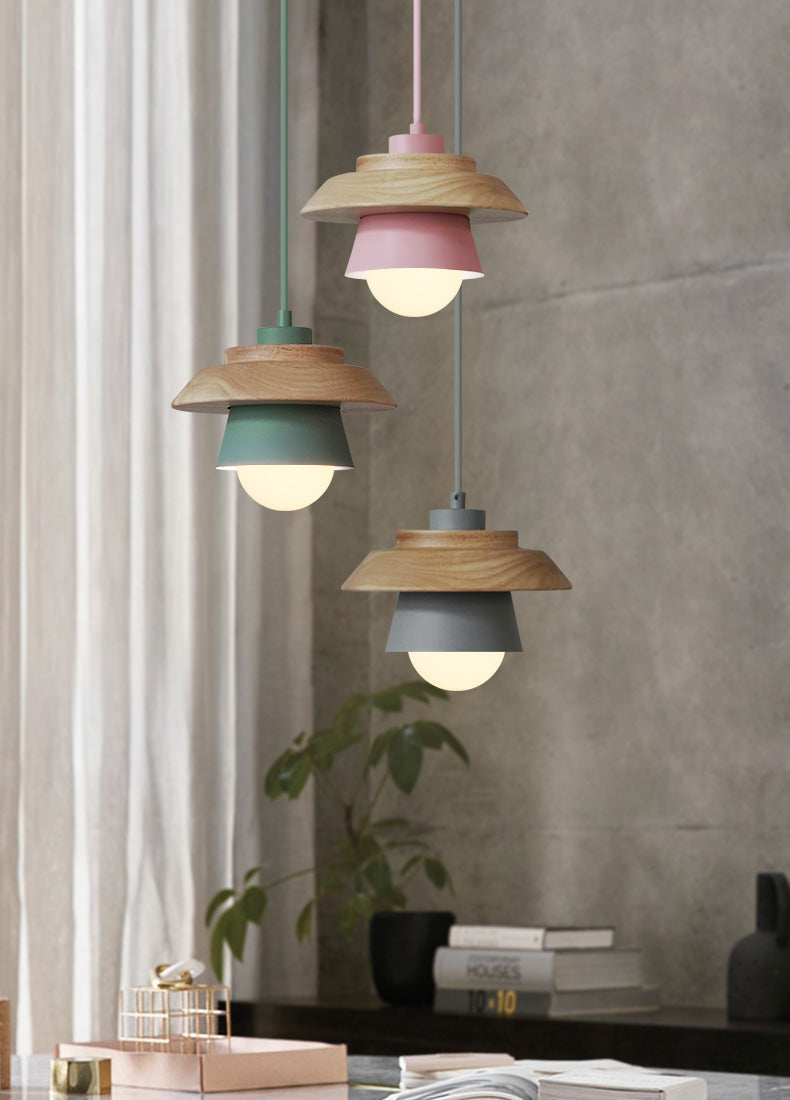 Vivolux | Moderne nordische Holz-Pendelleuchte