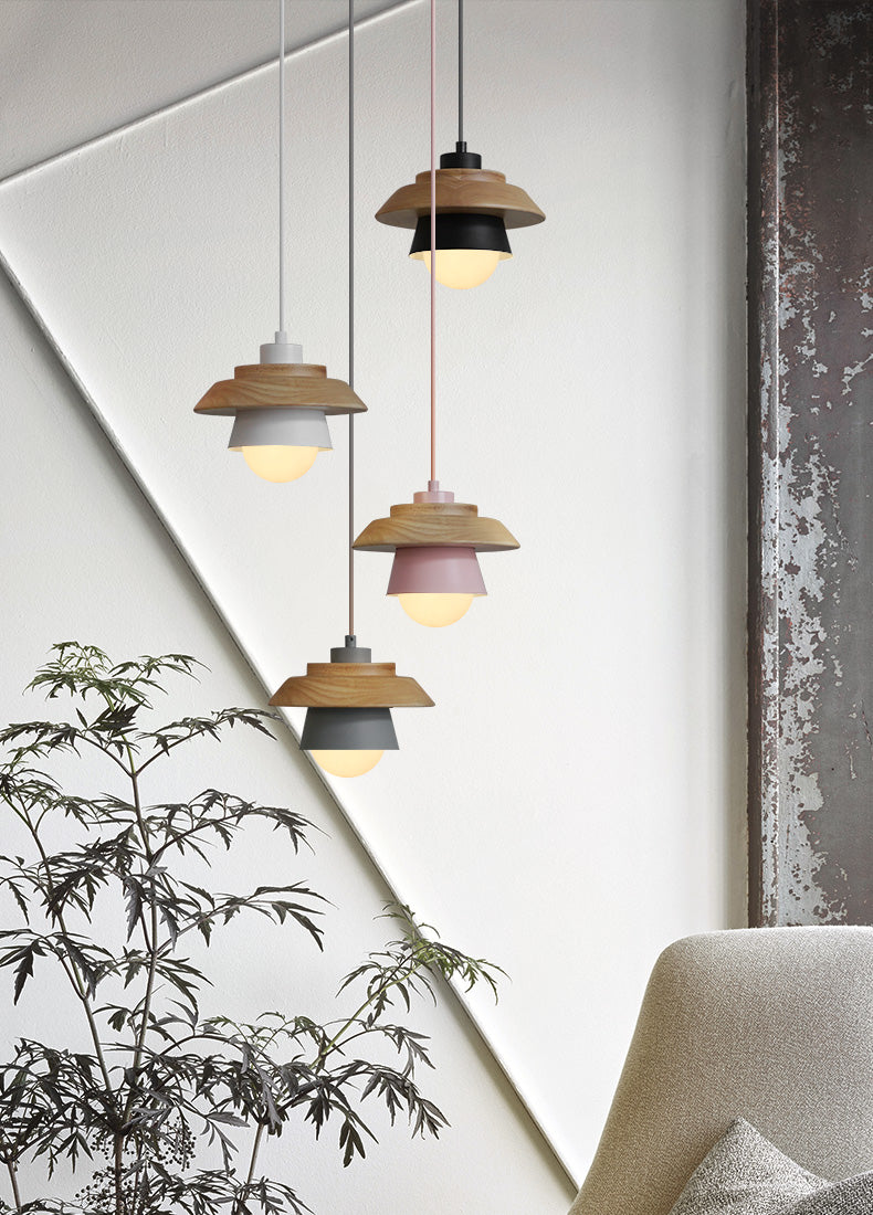 Vivolux | Moderne nordische Holz-Pendelleuchte