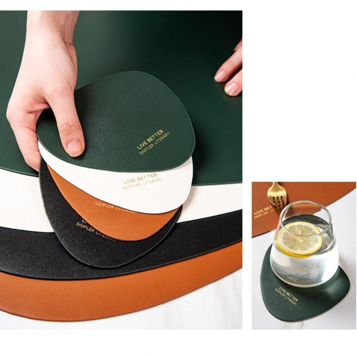 Vivolux | 4 Farben Dreieck Platzset Set