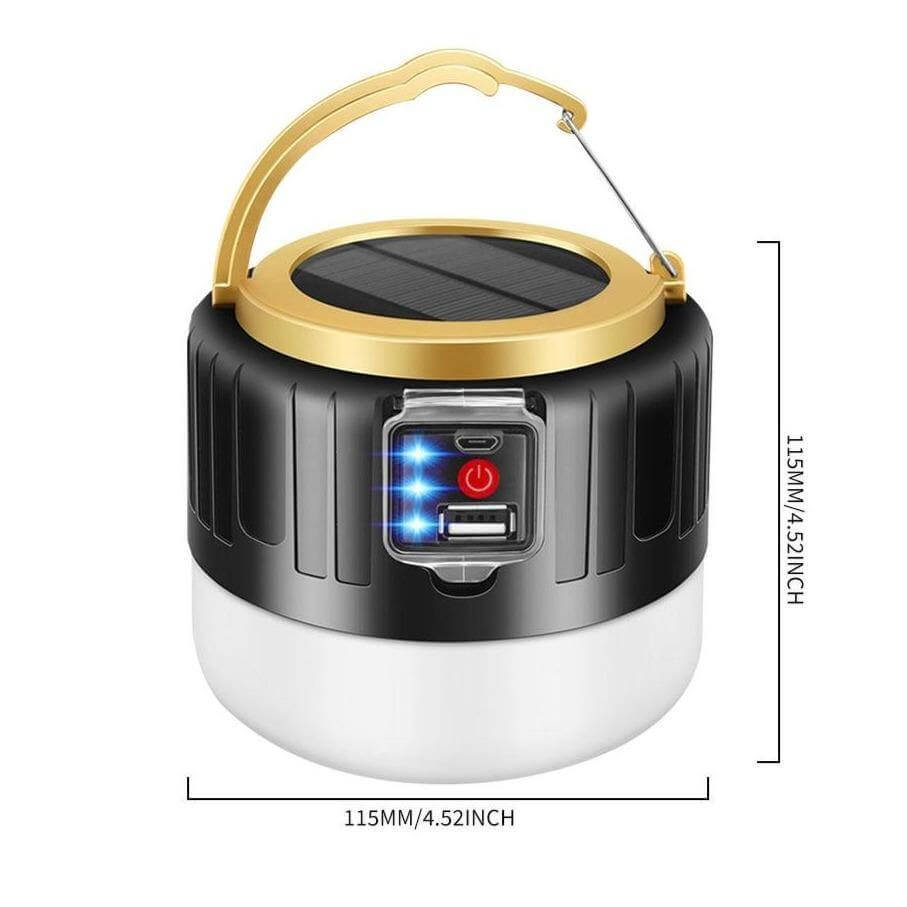 Vivolux | Wetterfeste Solar wiederaufladbare Camping LED Lampe