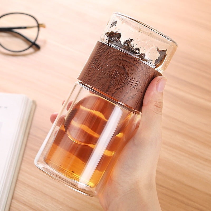 Vivolux | Einfach tragbarer Glas-Teefilter