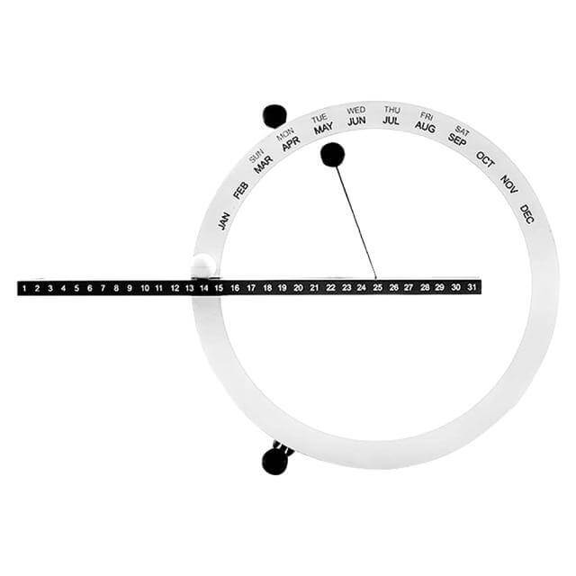 Vivolux | Flip Magnetic Manual Daily Desktop Kalender