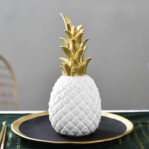 Vivolux | PineLux Glänzende Ananas Dekofigur | Modernes Design | In 3 Farben & Größen erhältlich