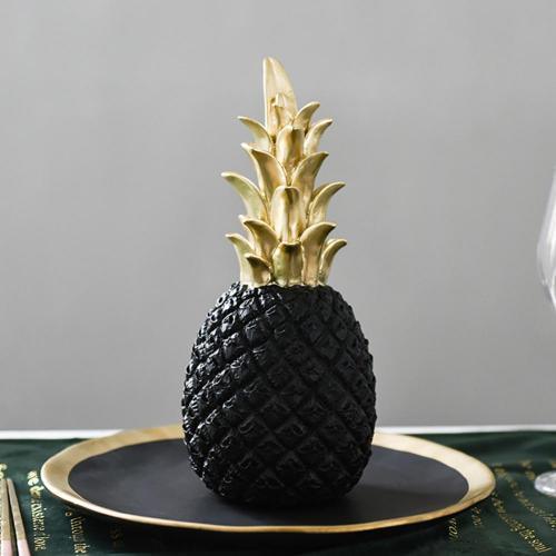 Vivolux | PineLux Glänzende Ananas Dekofigur | Modernes Design | In 3 Farben & Größen erhältlich