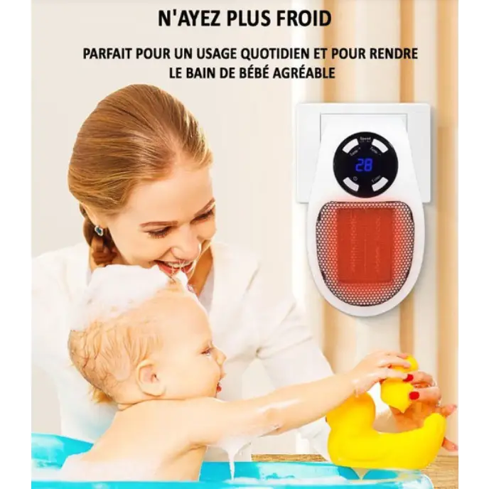 Vivolux | Ultra-kompakter Keramik-Heizlüfter HeatCompact