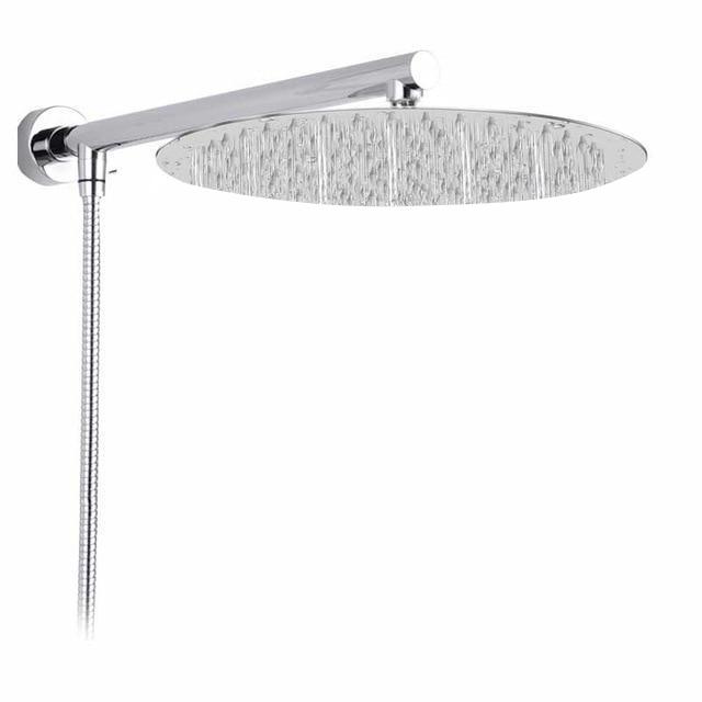 Vivolux | RainSpa Wandmontierte Regenfall-Ultraschmaldusche | Luxuriöser Komfort | Modernes Design