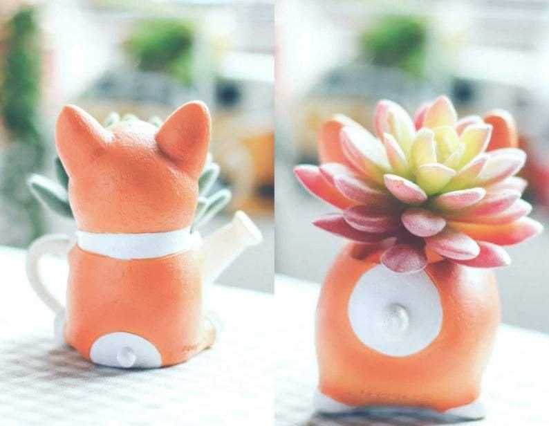 Vivolux | Resin Corgi Mini Blumentopf